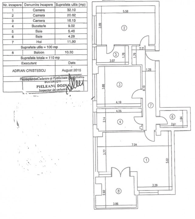 Inchiriere apartament lux 3 camere+2 locuri parcare subterane Laguna Residence