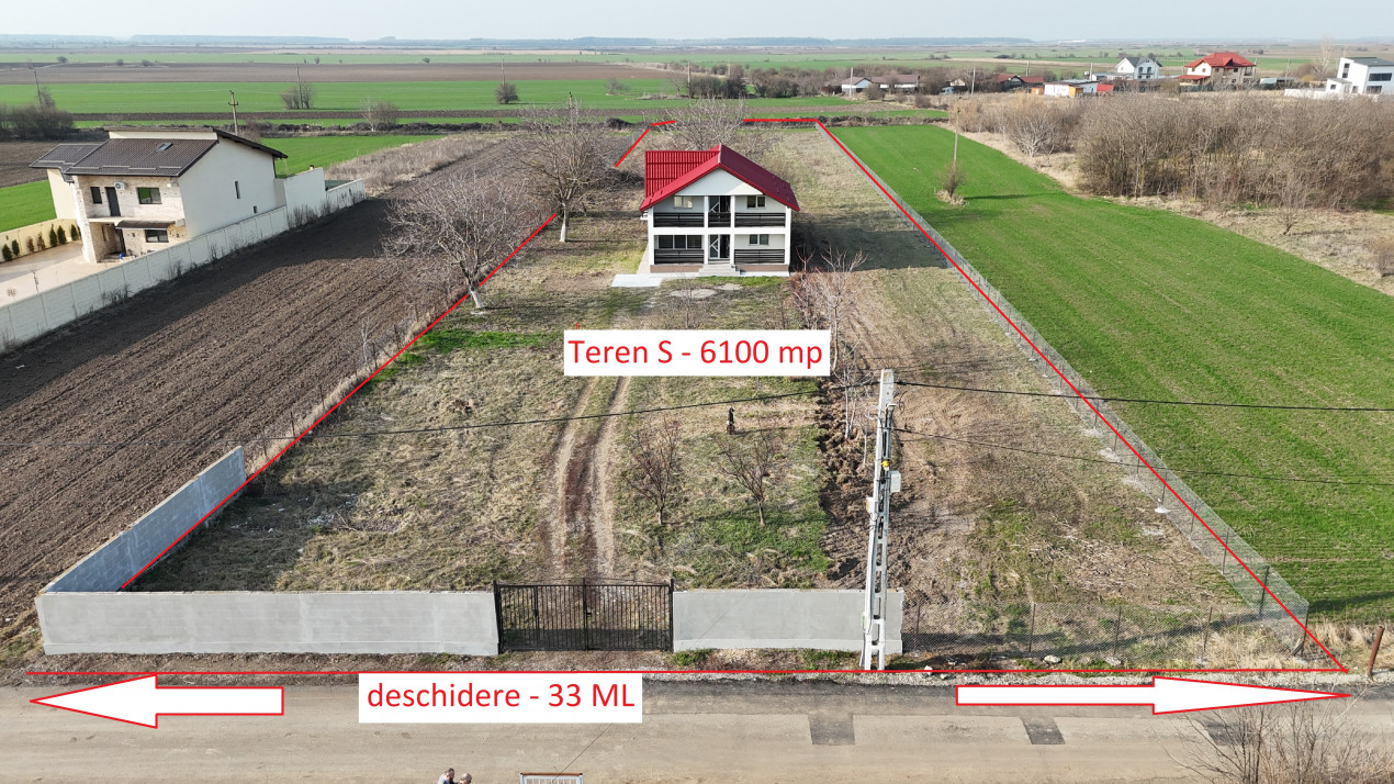 Teren intravilan 600 mp Crevedia