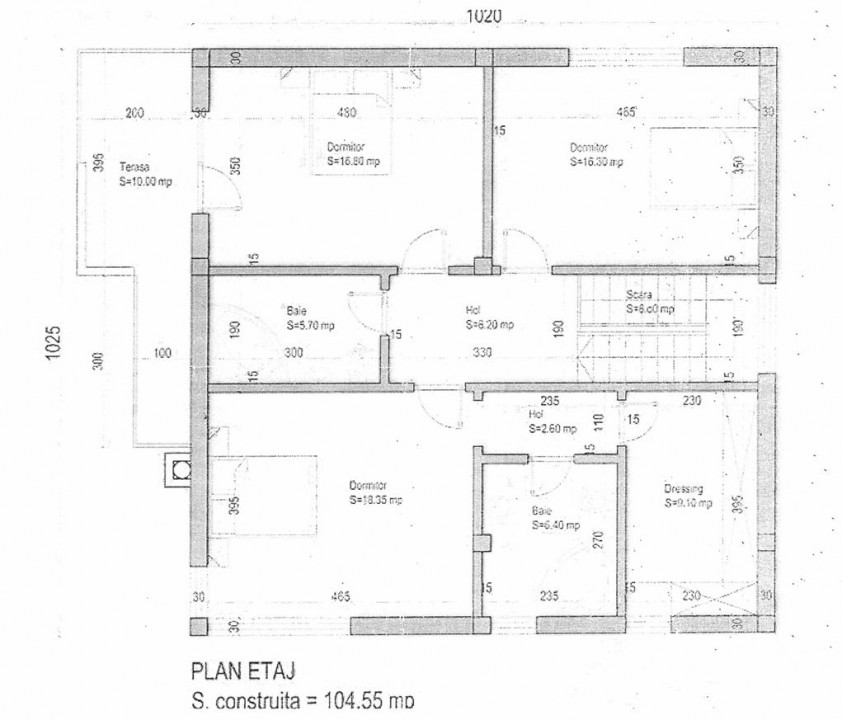 Casa P+E+M+garaj LOT 882mp Ciorogârla, str Crizantemelor